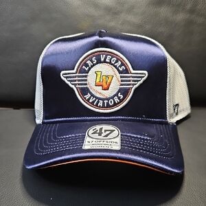 Las Vegas Aviators Womens Blue and White Trucker Hat